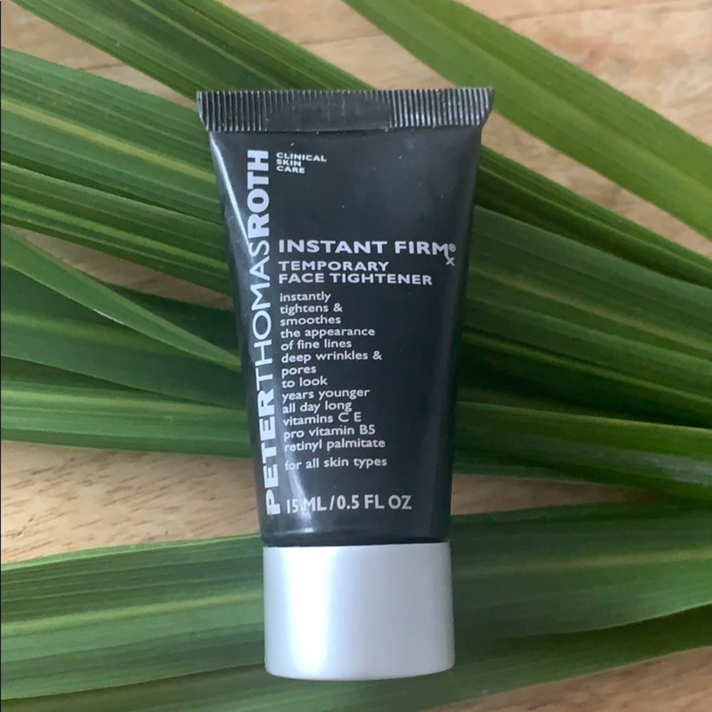 Instant firm temporary face tightener